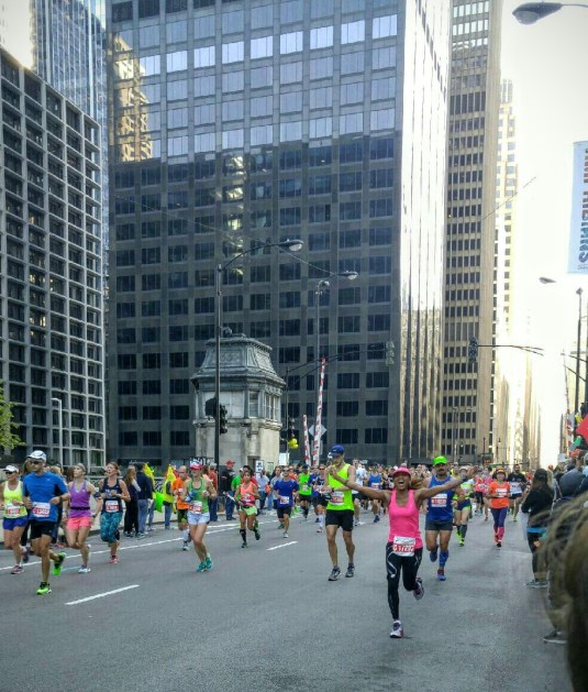 @ mile 13 along the course